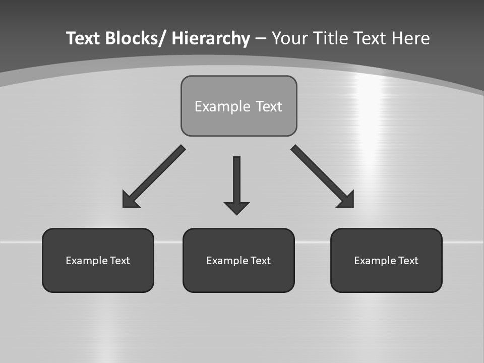 Legierung Verlauf Entwerfen PowerPoint Template