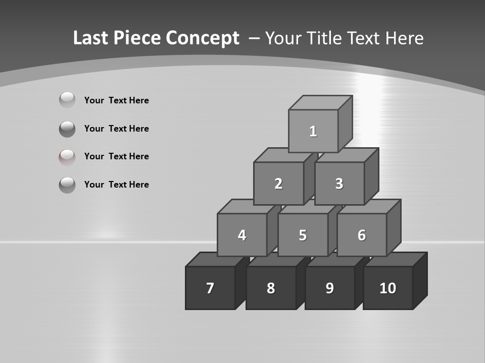 Legierung Verlauf Entwerfen PowerPoint Template