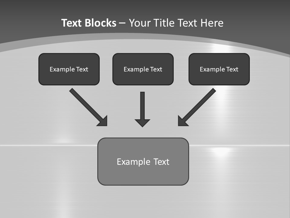Legierung Verlauf Entwerfen PowerPoint Template