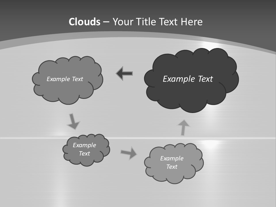Legierung Verlauf Entwerfen PowerPoint Template