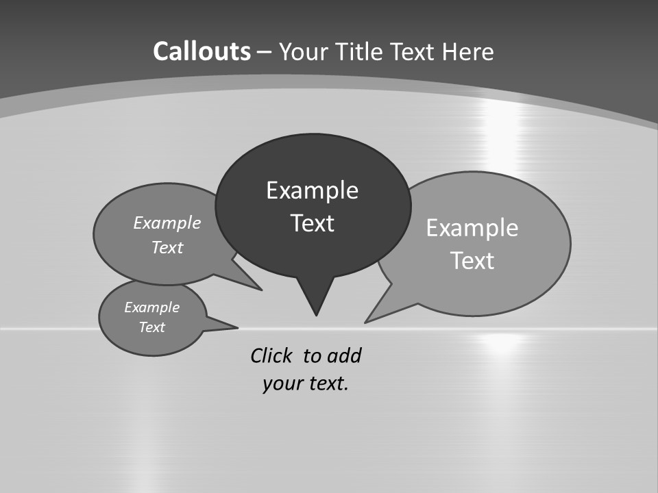 Legierung Verlauf Entwerfen PowerPoint Template