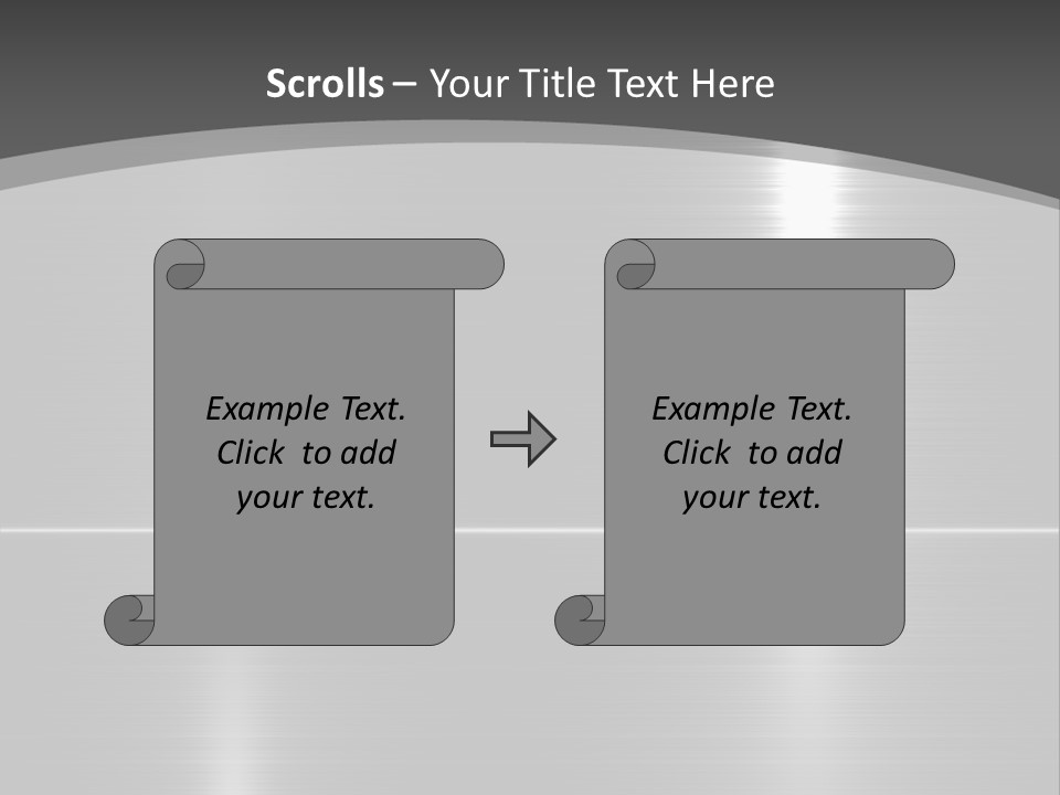 Legierung Verlauf Entwerfen PowerPoint Template