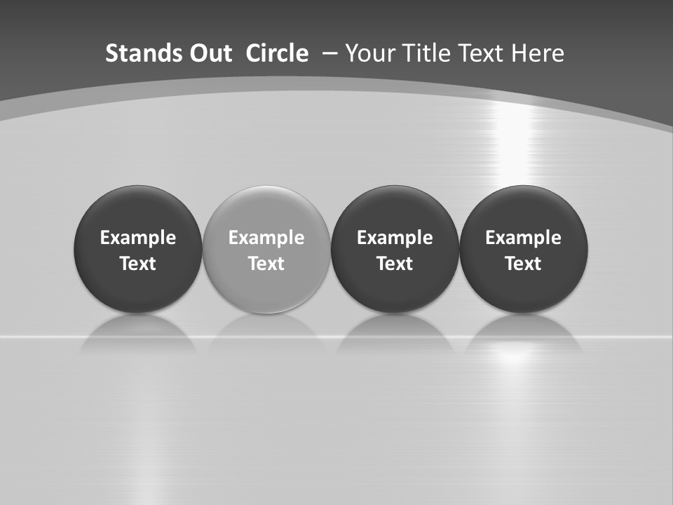 Legierung Verlauf Entwerfen PowerPoint Template