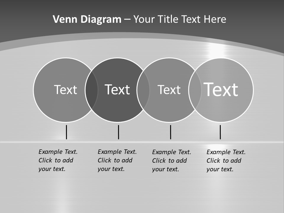 Legierung Verlauf Entwerfen PowerPoint Template