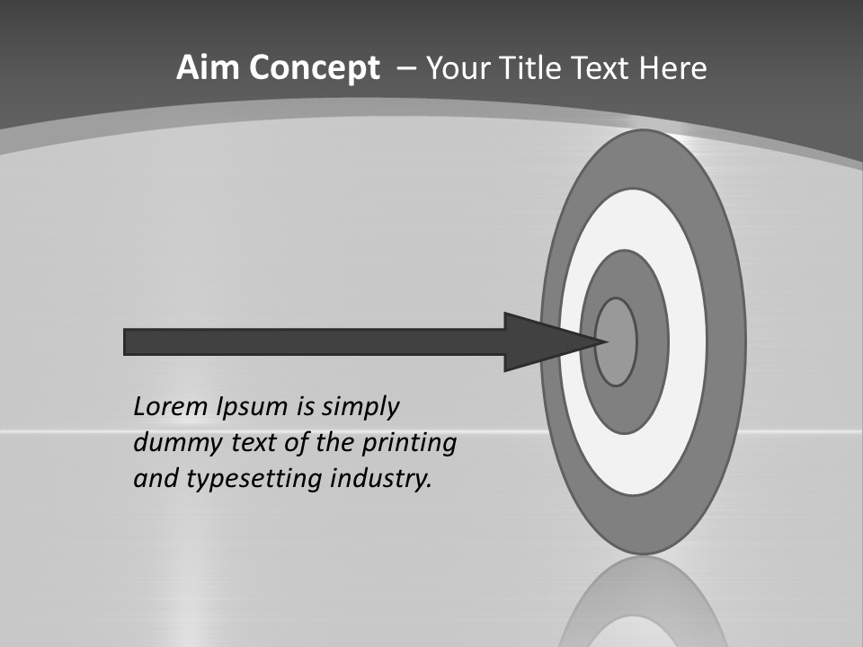 Legierung Verlauf Entwerfen PowerPoint Template