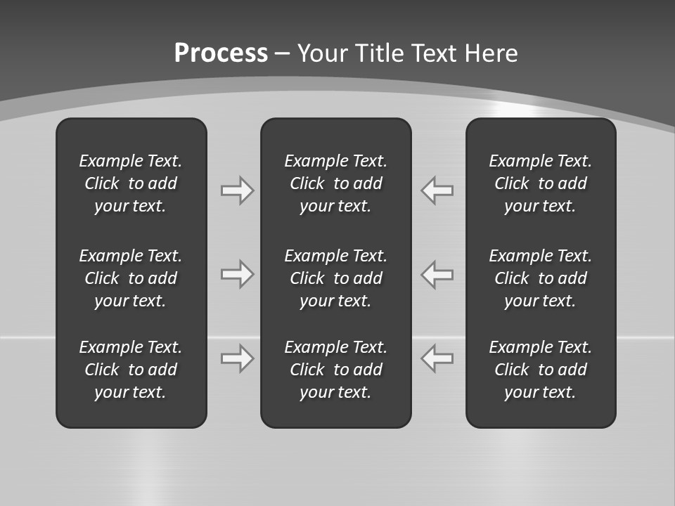 Legierung Verlauf Entwerfen PowerPoint Template