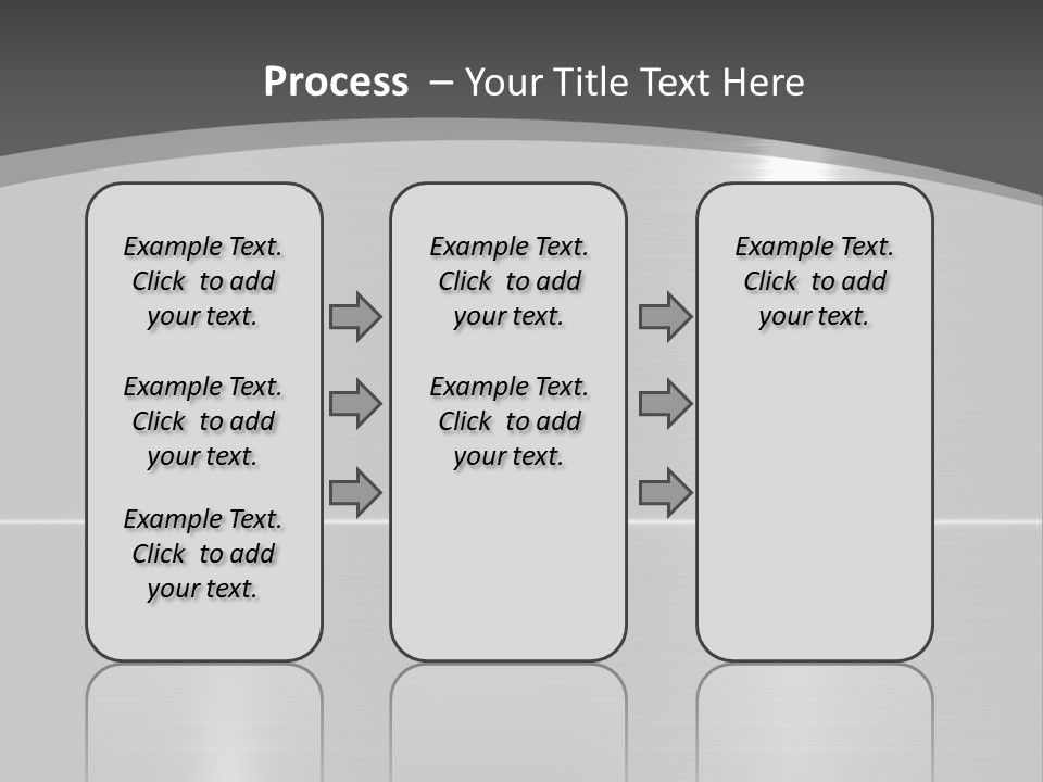 Legierung Verlauf Entwerfen PowerPoint Template