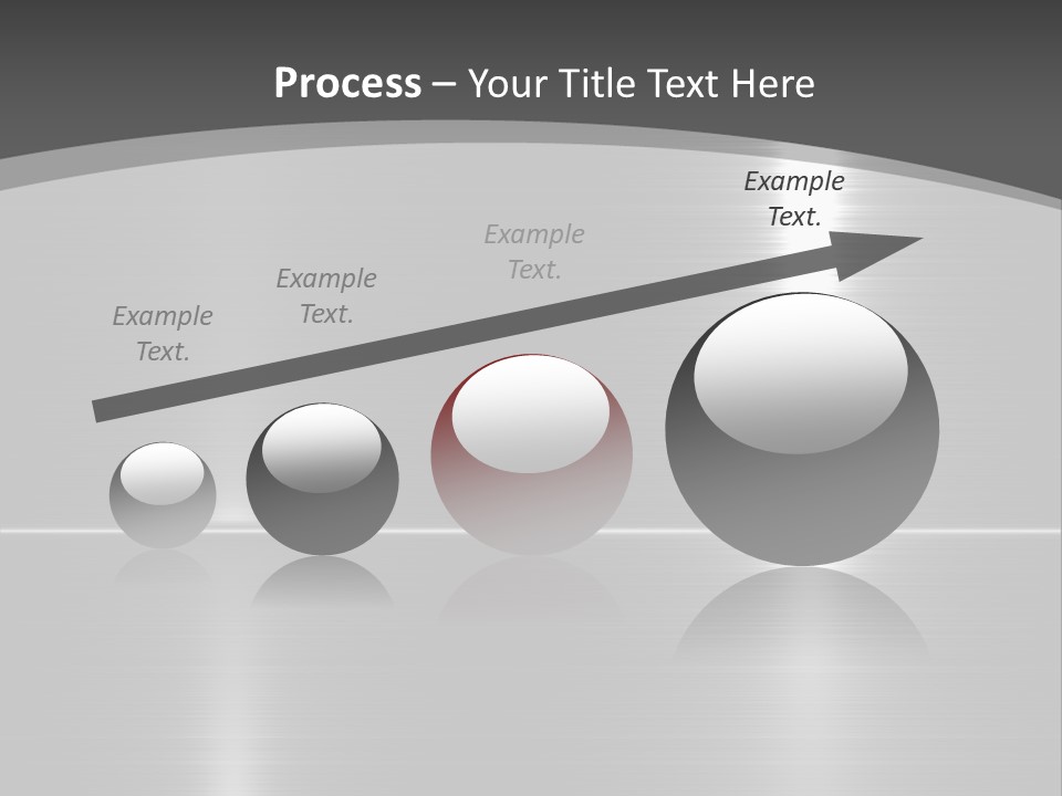 Legierung Verlauf Entwerfen PowerPoint Template