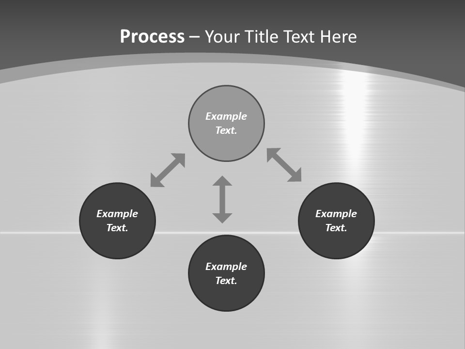Legierung Verlauf Entwerfen PowerPoint Template