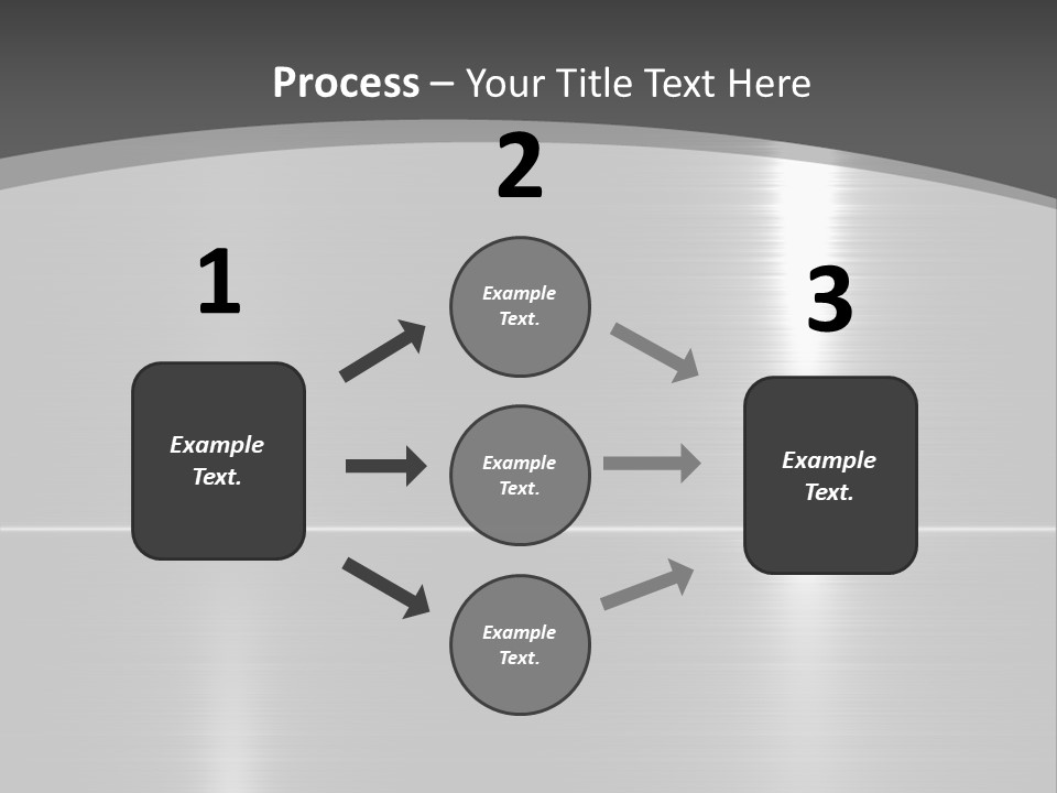 Legierung Verlauf Entwerfen PowerPoint Template