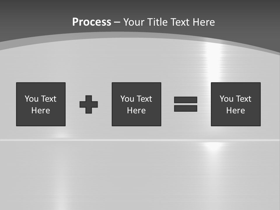 Legierung Verlauf Entwerfen PowerPoint Template