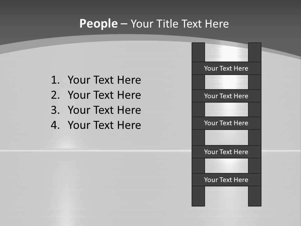 Legierung Verlauf Entwerfen PowerPoint Template