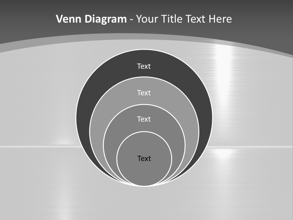 Legierung Verlauf Entwerfen PowerPoint Template