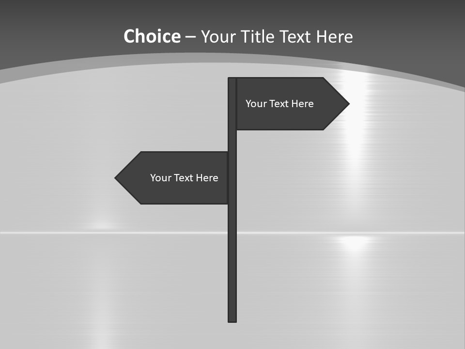 Legierung Verlauf Entwerfen PowerPoint Template