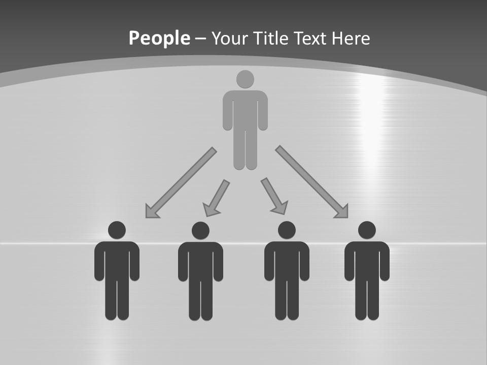 Legierung Verlauf Entwerfen PowerPoint Template