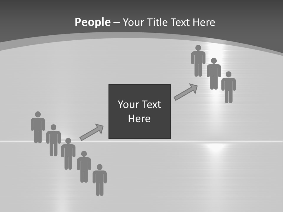 Legierung Verlauf Entwerfen PowerPoint Template