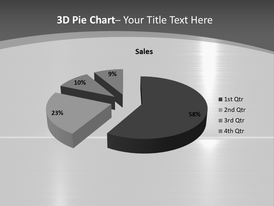 Legierung Verlauf Entwerfen PowerPoint Template