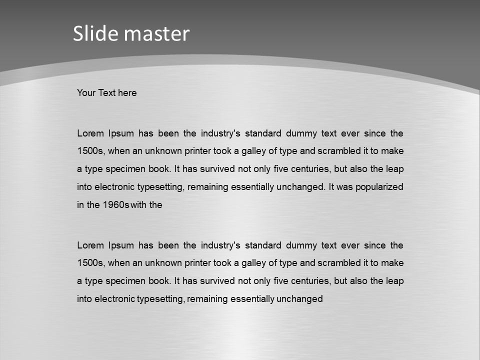 Werkstoff Muster Entwerfen PowerPoint Template