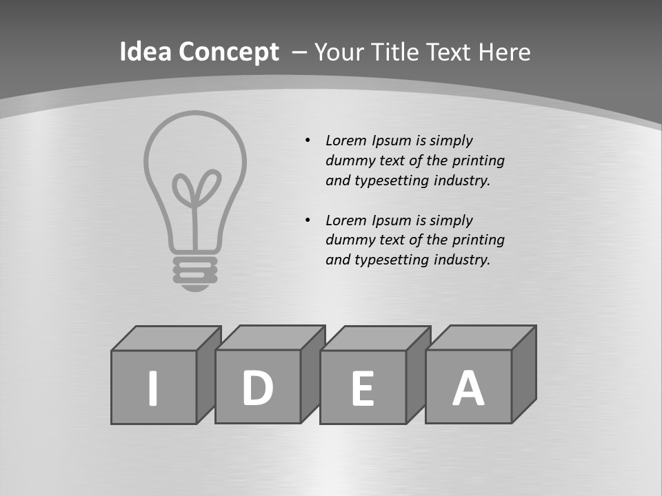 Werkstoff Muster Entwerfen PowerPoint Template