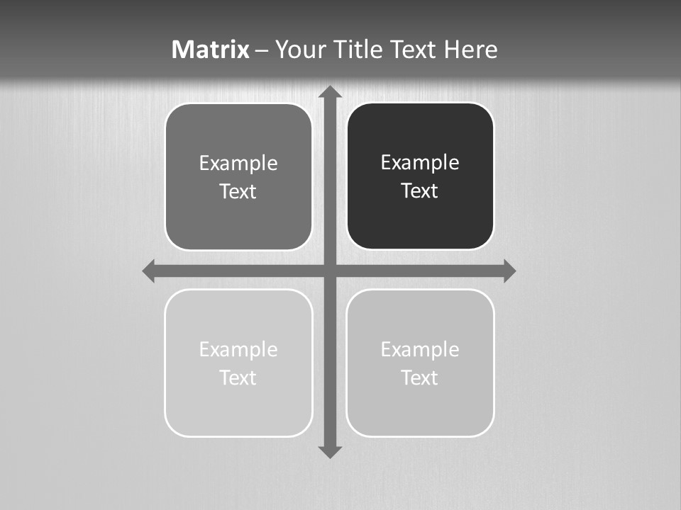 Aluminium Horizontal Threedimensional PowerPoint Template