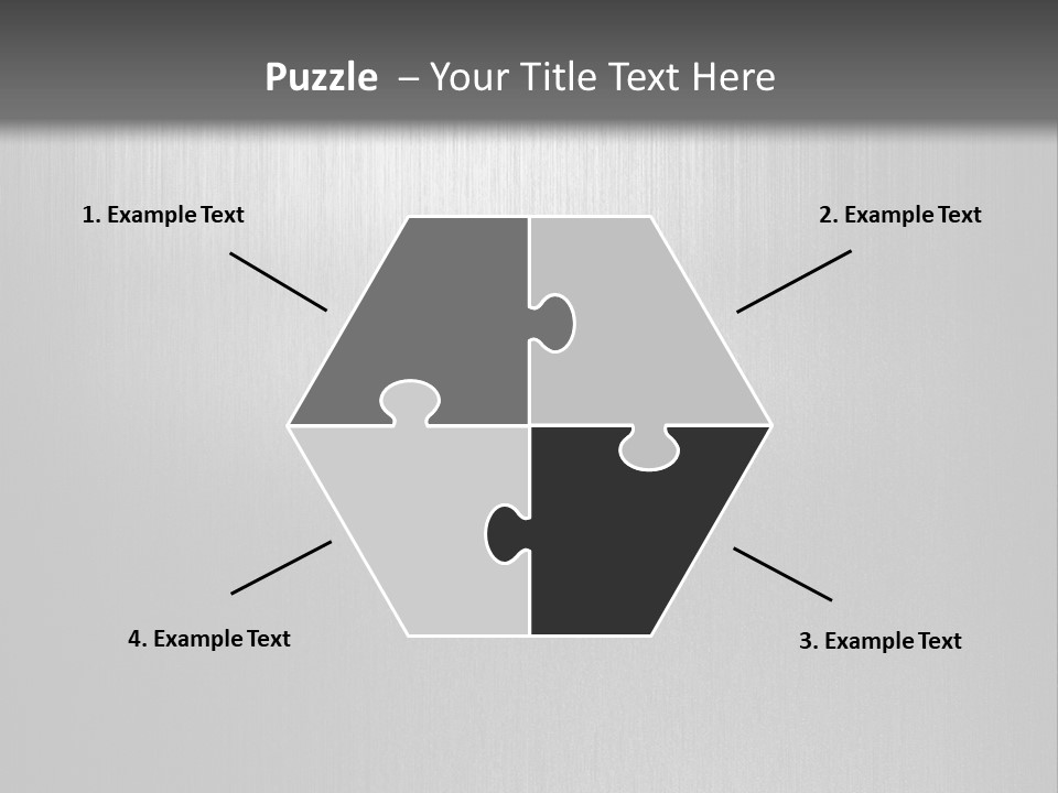 Aluminium Horizontal Threedimensional PowerPoint Template