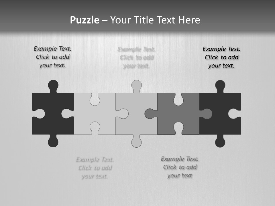 Aluminium Horizontal Threedimensional PowerPoint Template