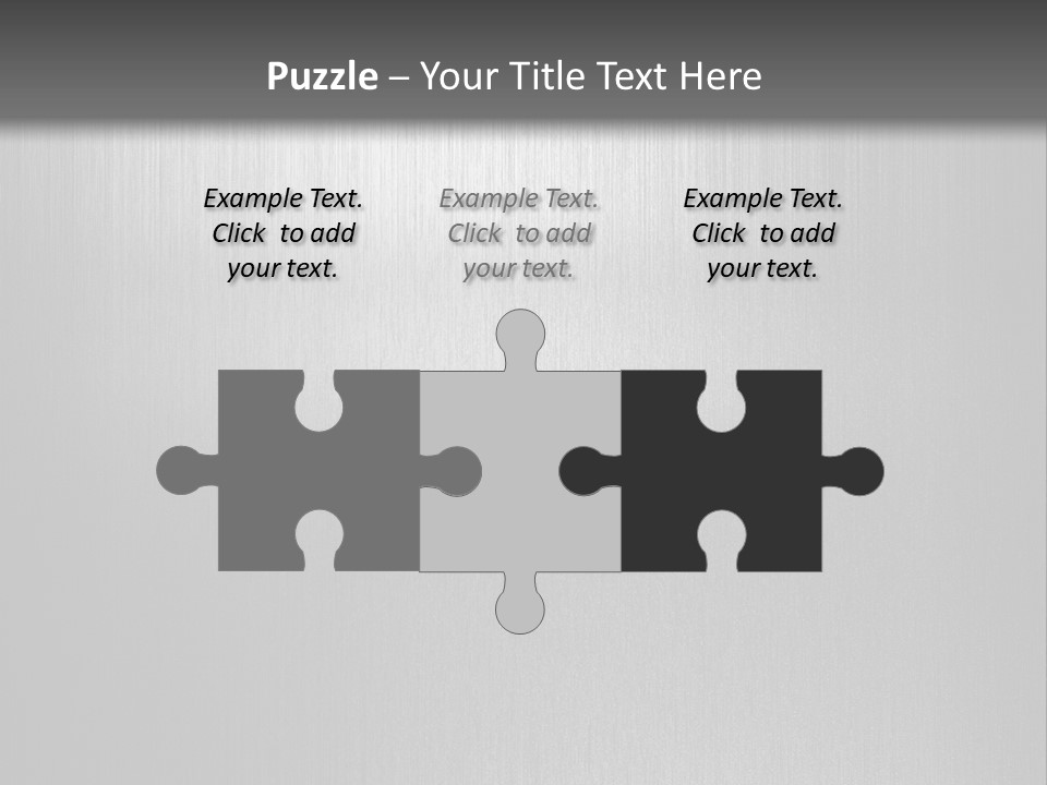 Aluminium Horizontal Threedimensional PowerPoint Template