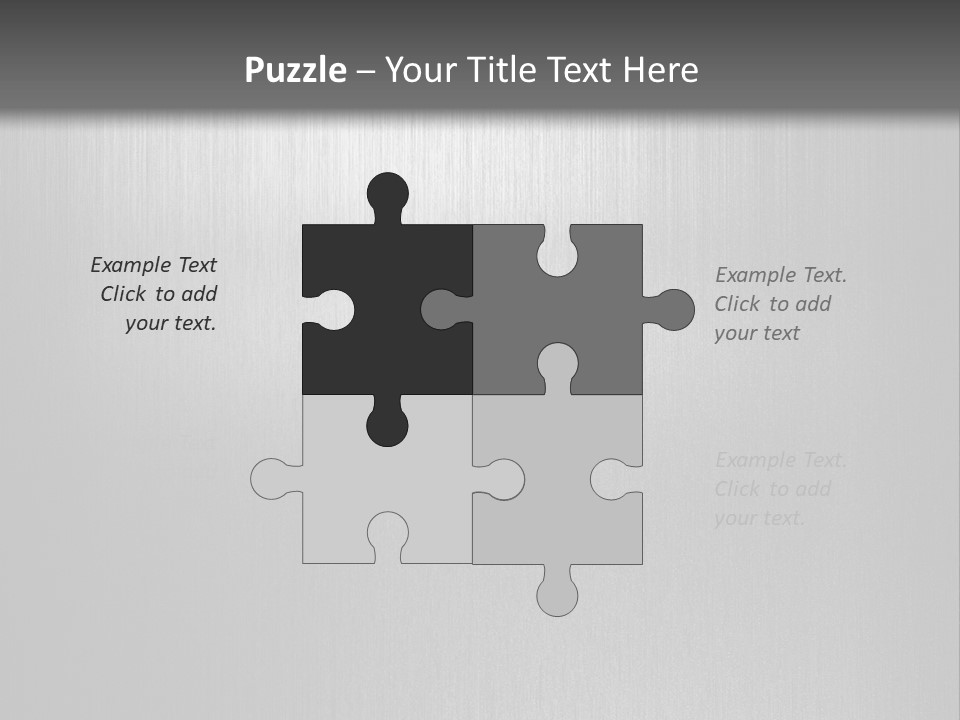 Aluminium Horizontal Threedimensional PowerPoint Template