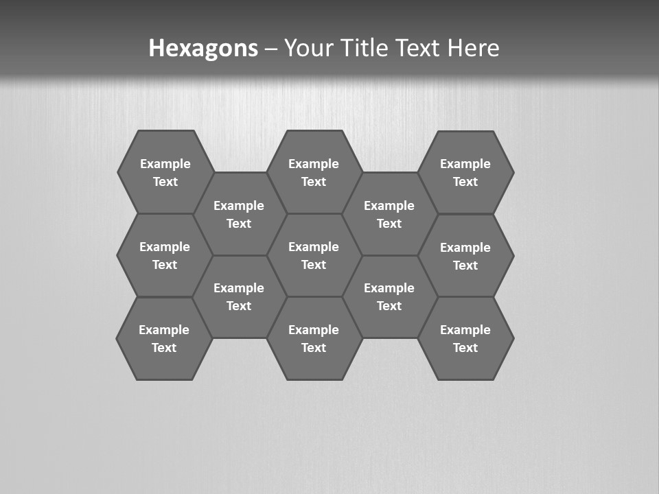 Aluminium Horizontal Threedimensional PowerPoint Template