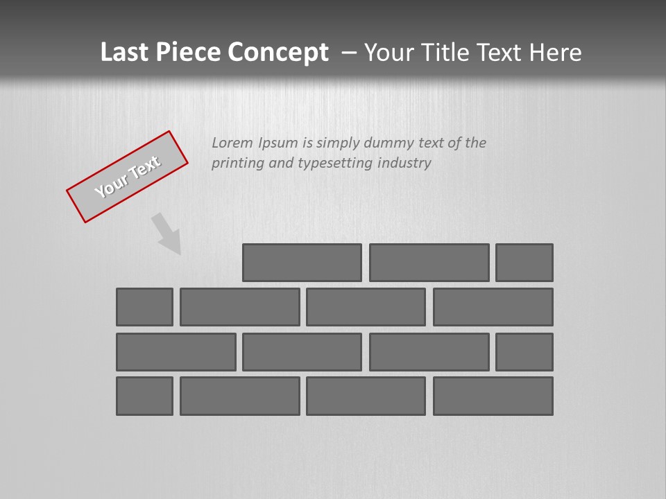 Aluminium Horizontal Threedimensional PowerPoint Template