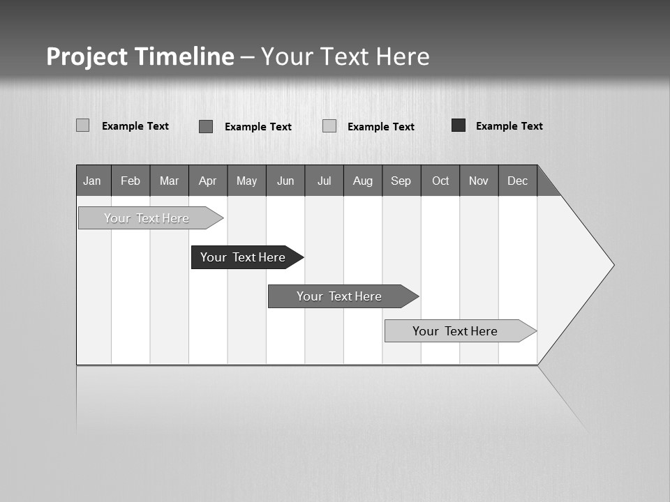 Aluminium Horizontal Threedimensional PowerPoint Template