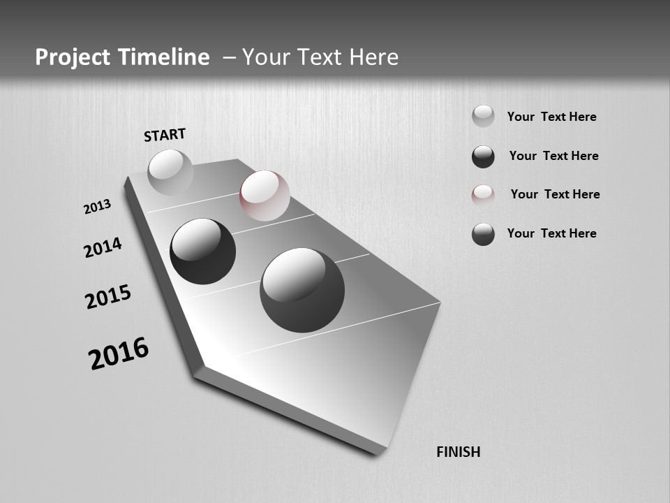 Aluminium Horizontal Threedimensional PowerPoint Template