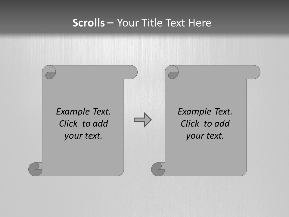 Aluminium Horizontal Threedimensional PowerPoint Template