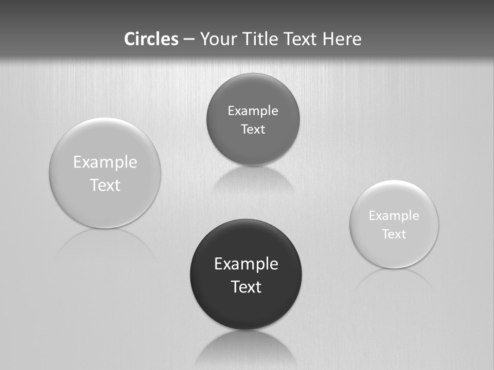 Aluminium Horizontal Threedimensional PowerPoint Template