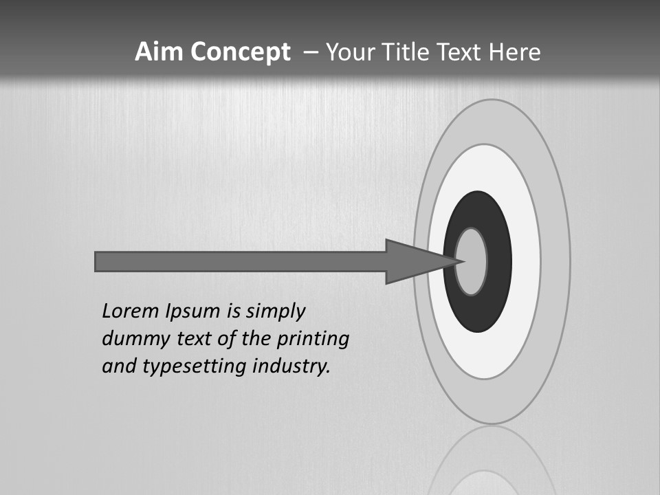 Aluminium Horizontal Threedimensional PowerPoint Template