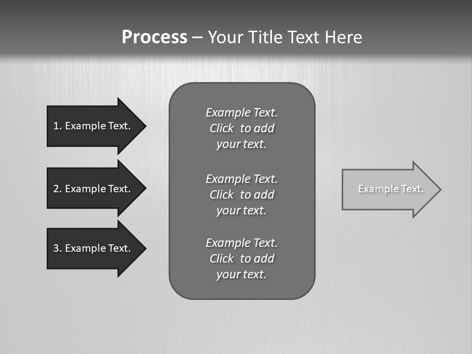 Aluminium Horizontal Threedimensional PowerPoint Template