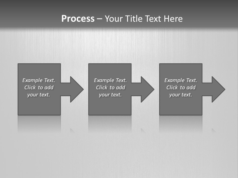 Aluminium Horizontal Threedimensional PowerPoint Template
