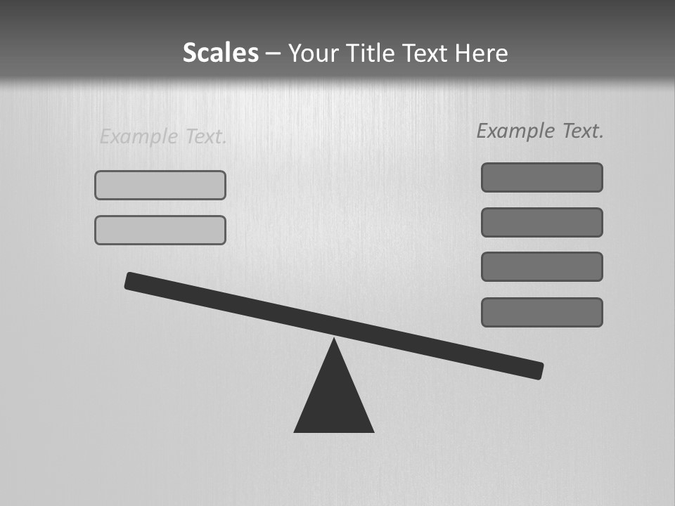 Aluminium Horizontal Threedimensional PowerPoint Template