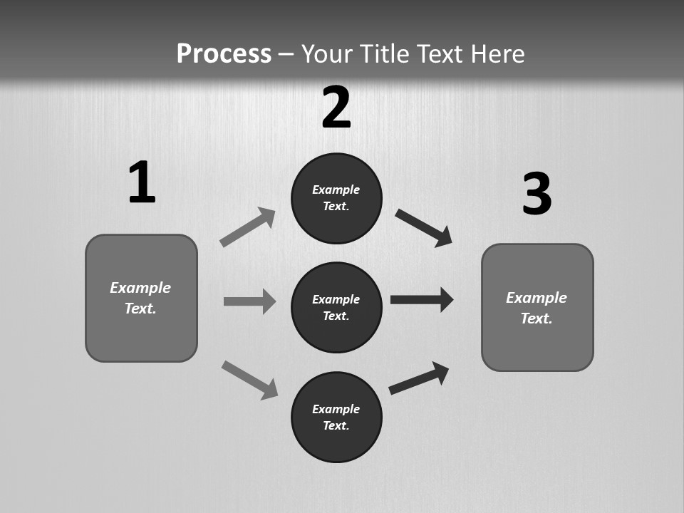 Aluminium Horizontal Threedimensional PowerPoint Template