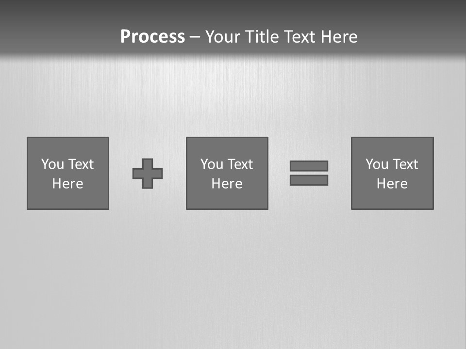 Aluminium Horizontal Threedimensional PowerPoint Template