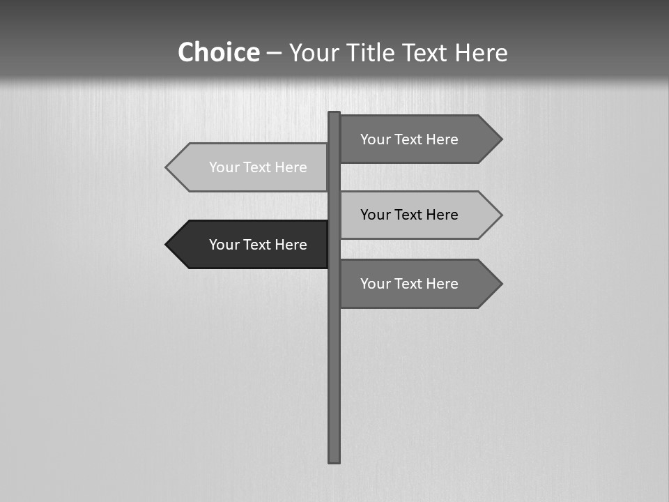 Aluminium Horizontal Threedimensional PowerPoint Template
