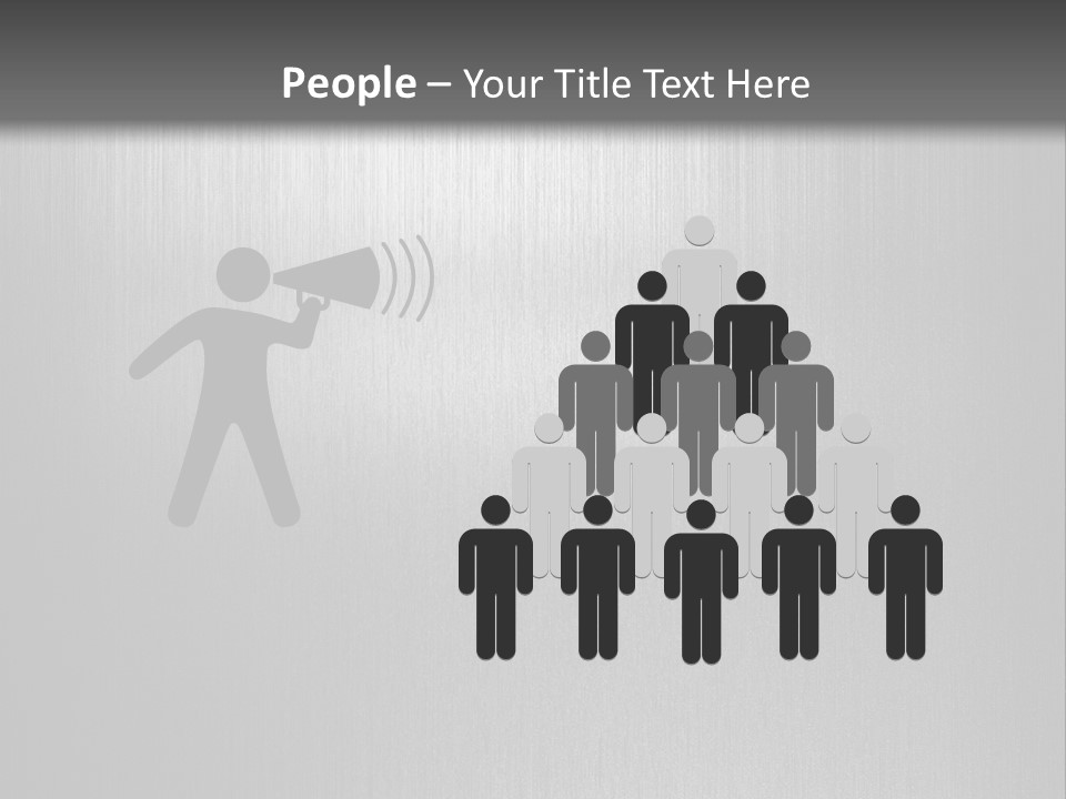 Aluminium Horizontal Threedimensional PowerPoint Template