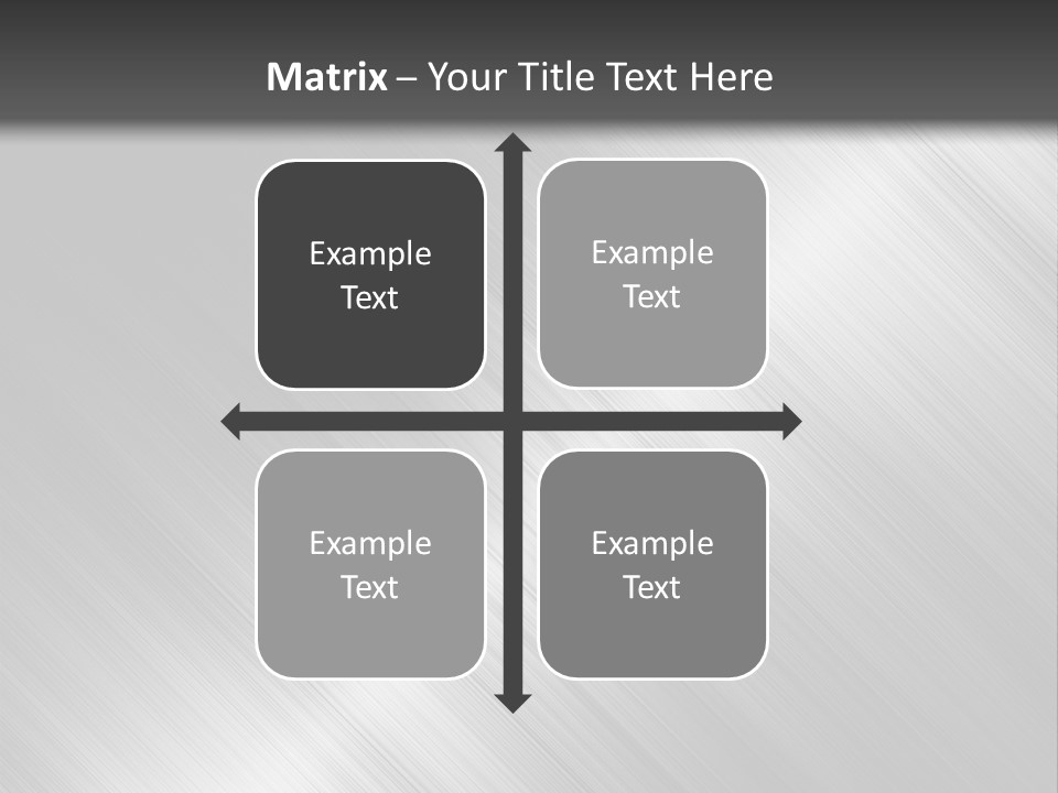 Silver Painting Textured PowerPoint Template