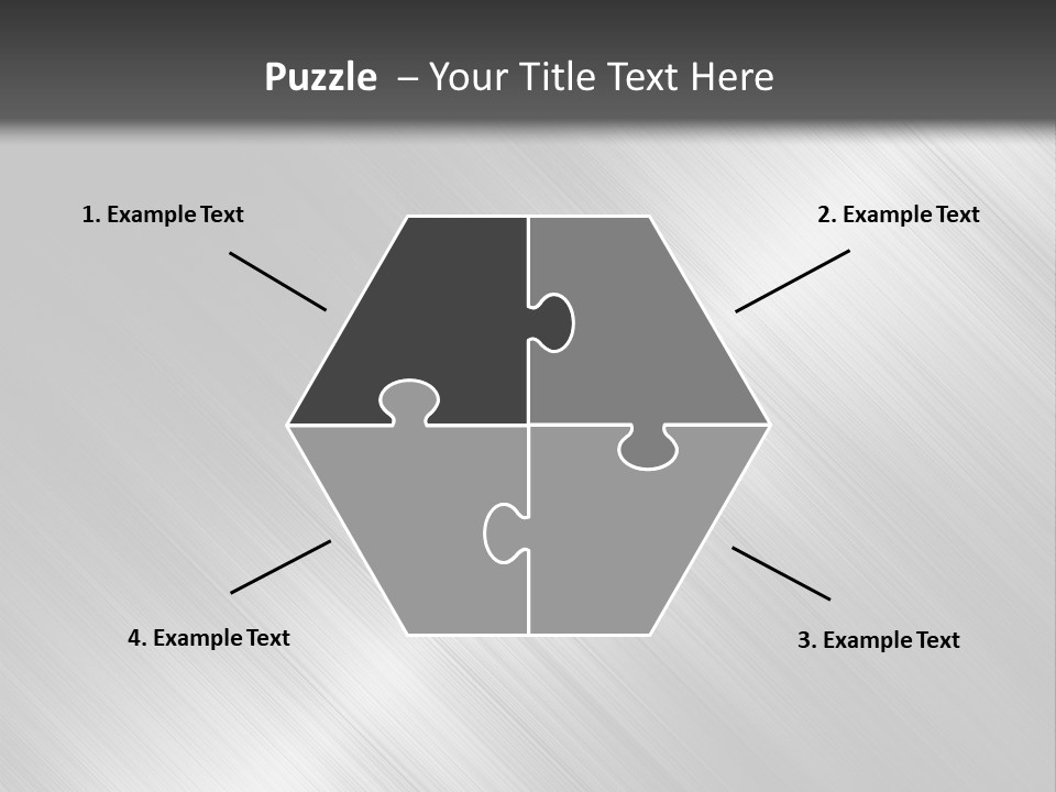 Silver Painting Textured PowerPoint Template