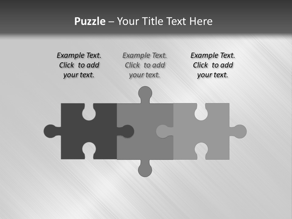 Silver Painting Textured PowerPoint Template