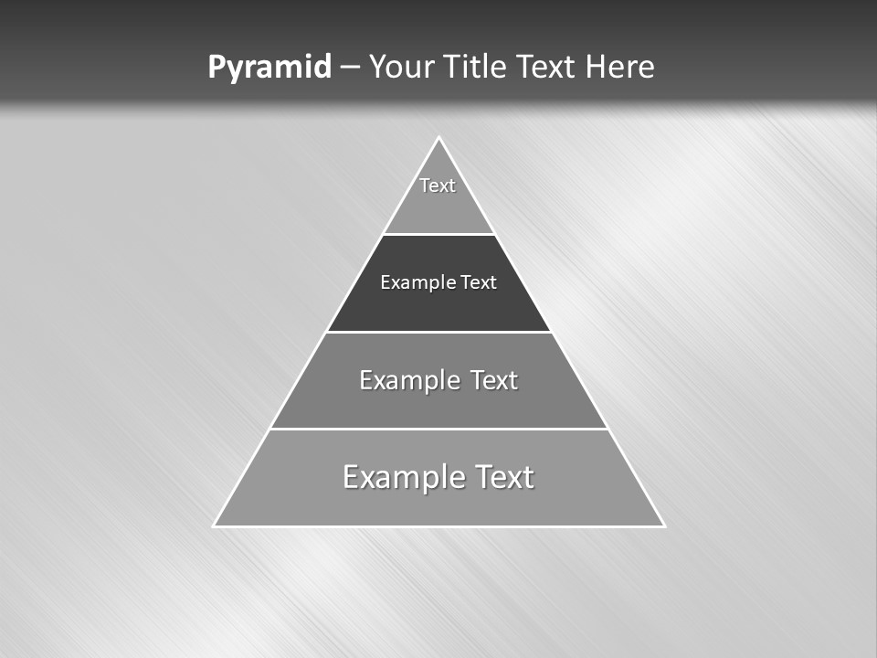 Silver Painting Textured PowerPoint Template