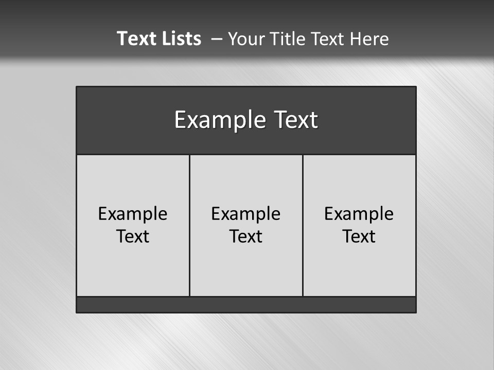 Silver Painting Textured PowerPoint Template