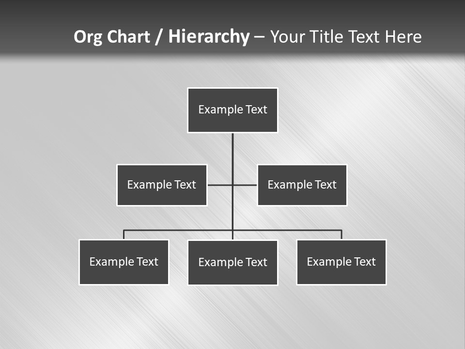 Silver Painting Textured PowerPoint Template