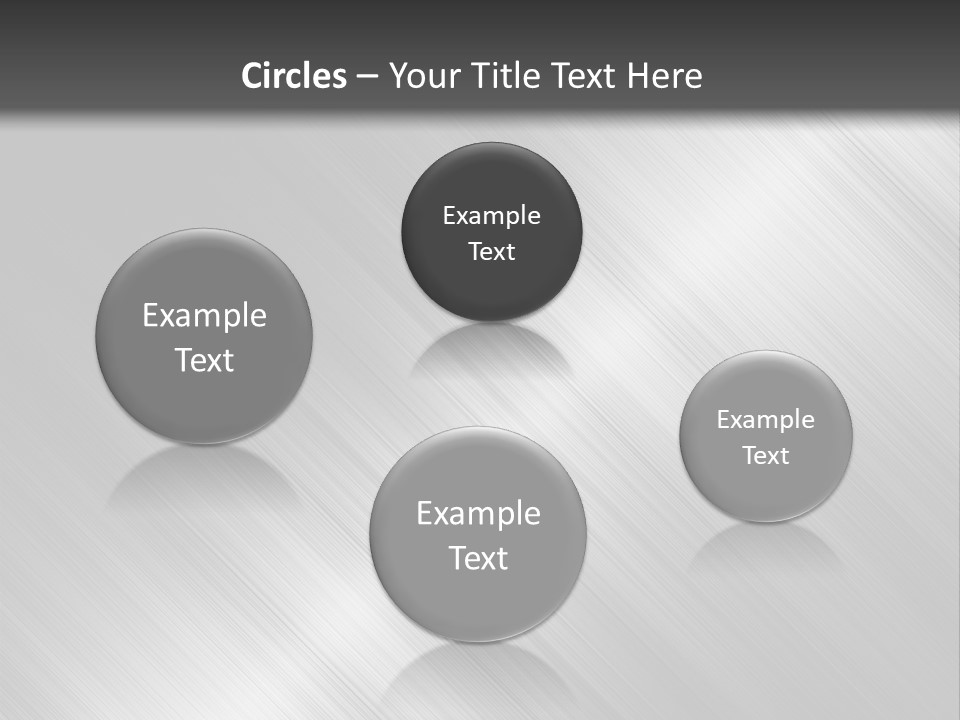 Silver Painting Textured PowerPoint Template