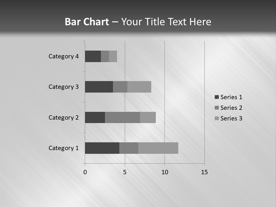 Silver Painting Textured PowerPoint Template